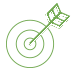 Bullseye with arrow