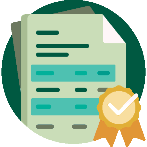 document with a checkmark